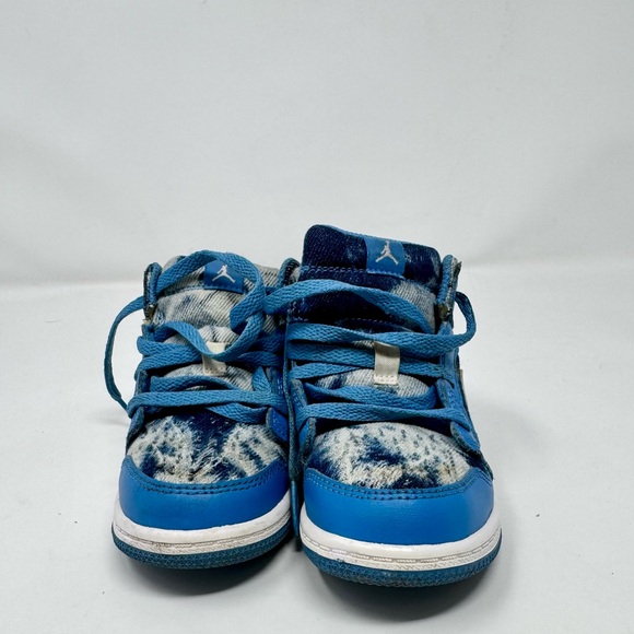 Nike Air Jordan Retro 1 Mid TD Washed Denim Blue DM8950-400 Size 9C - Picture 4 of 6